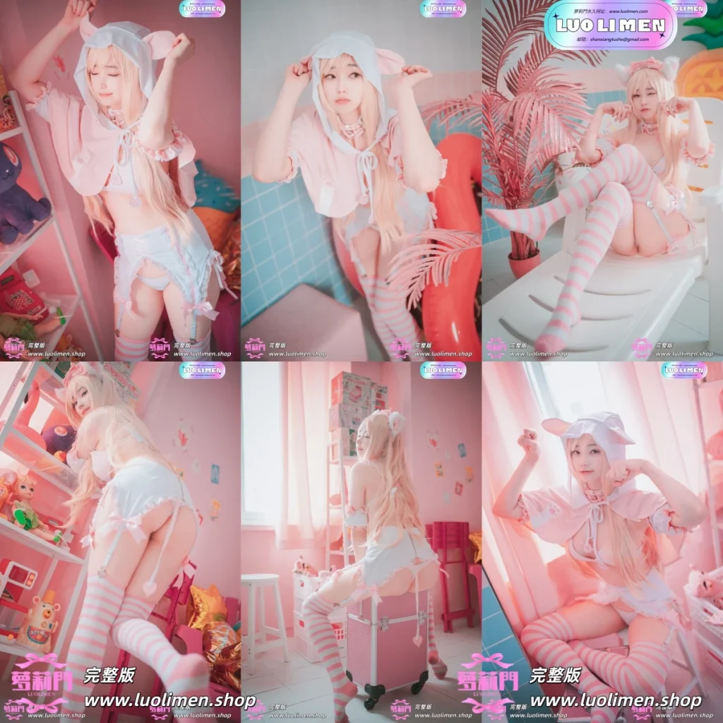 Bambi밤비 - NO.05 Ángel_de_Rosa-幼萝萌妹